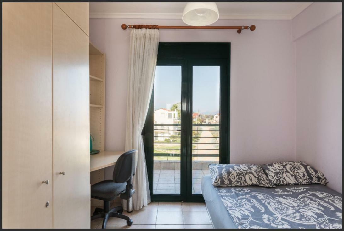 Oxana House Apartment Nea Moudania Bagian luar foto